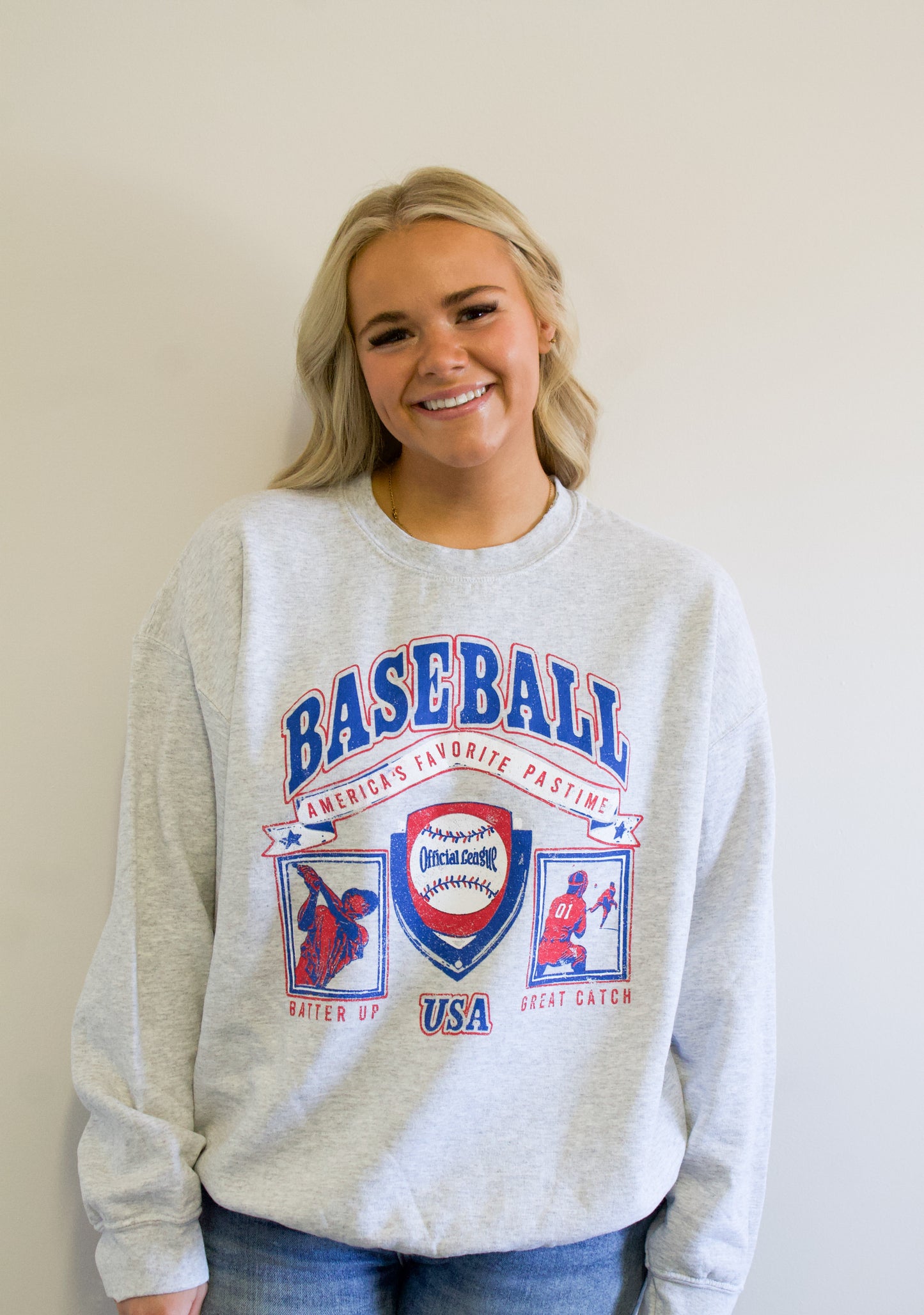 The Opal Baseball Sweatshirt